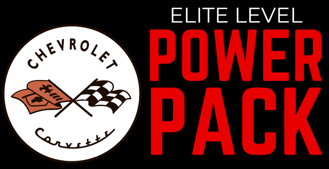 Corvette ELITE Power Pack - 5 carteles + 600 🎟️