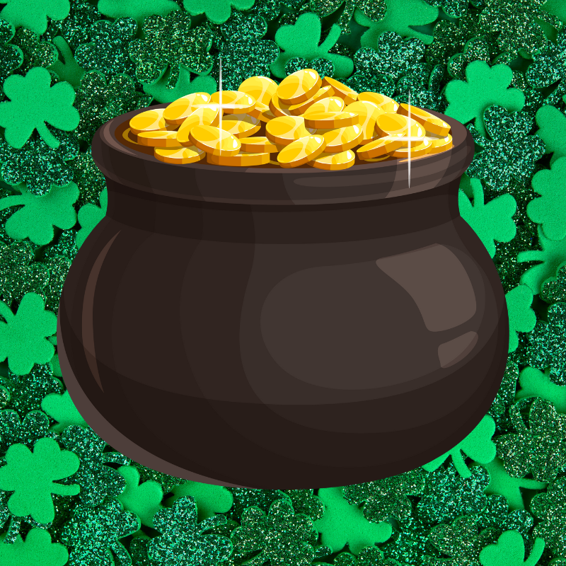 St Patty's Jackpot - 450 π« + 750K bonus! (10 Digital Wallpapers)