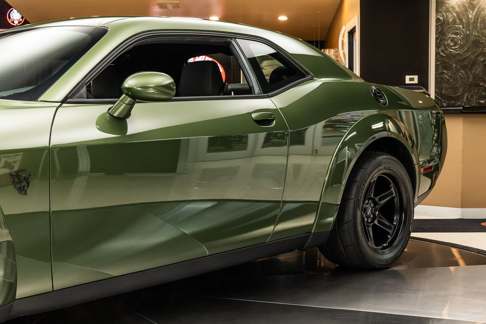 Demon profile on showroom floor