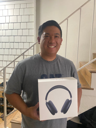 Brian B. with AirPods Max